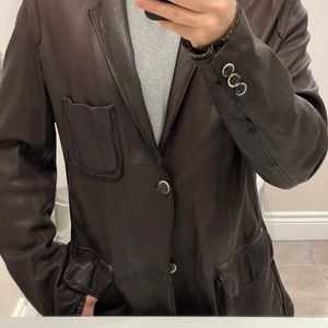 Hugo Boss Vintage 🔥Haudera Jacket - lamb🐑leather